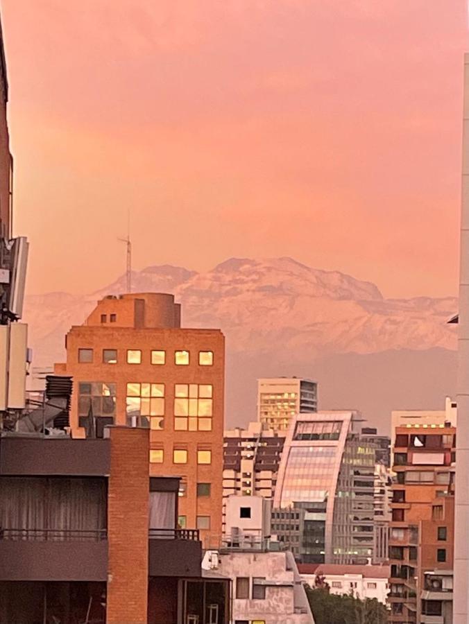 Apartament Condo Amueblado, Encomenderos 200 El Golf, Las Condes Santiago Con Vista Al Costanera Center מראה חיצוני תמונה