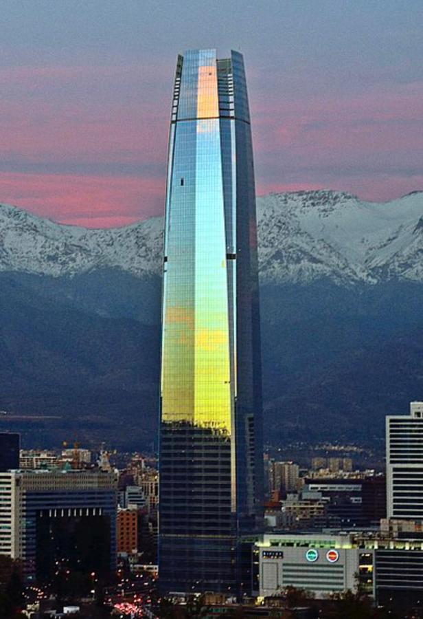 Apartament Condo Amueblado, Encomenderos 200 El Golf, Las Condes Santiago Con Vista Al Costanera Center מראה חיצוני תמונה